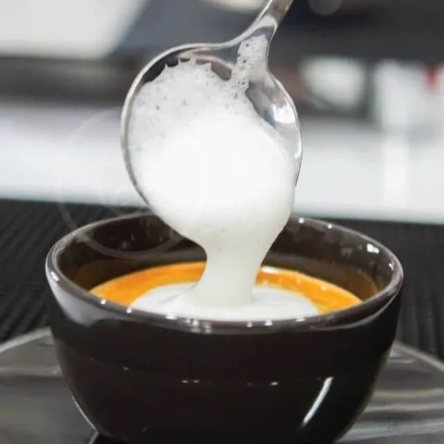 Milk Foam Spoon, Stainless