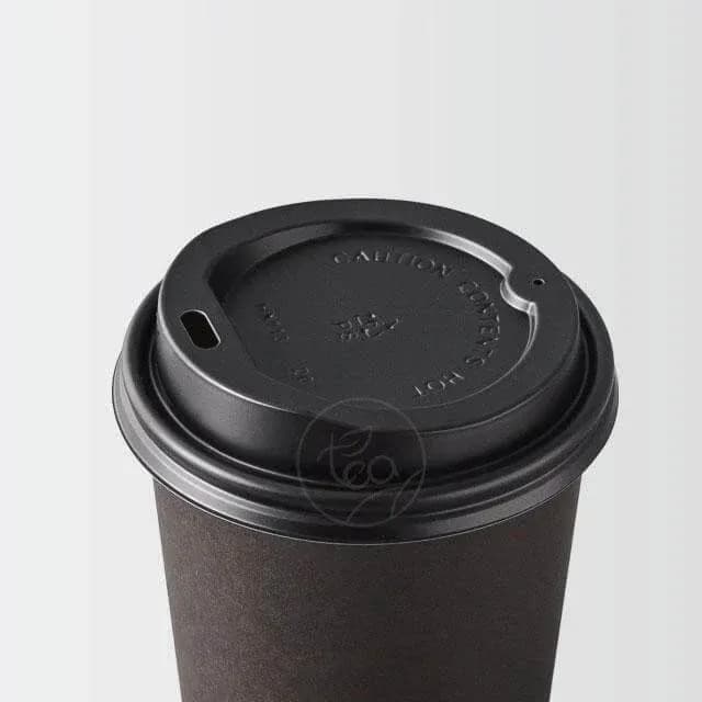 Sip Lid for 8 oz Paper Cup (black)