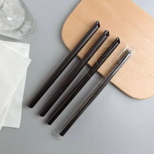 Straw 12 mm (black)