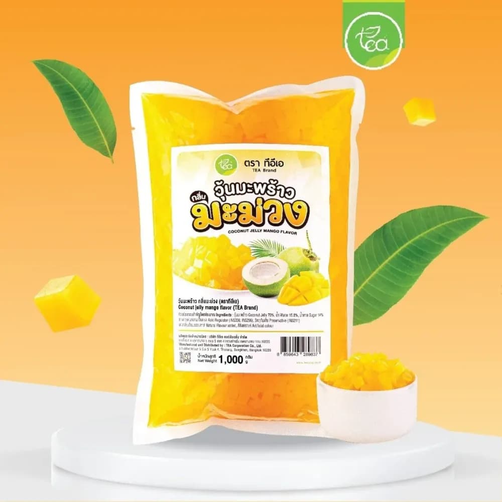 Coconut Jelly in Syrup, Mango 1,000 g